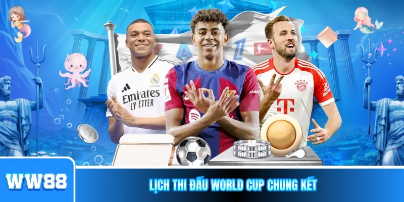 Lịch thi đấu World Cup chung kết